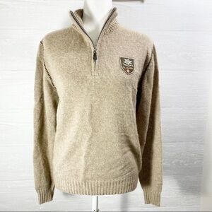 M. Miller women’s cashmere 1/4-Zip sweater Size M